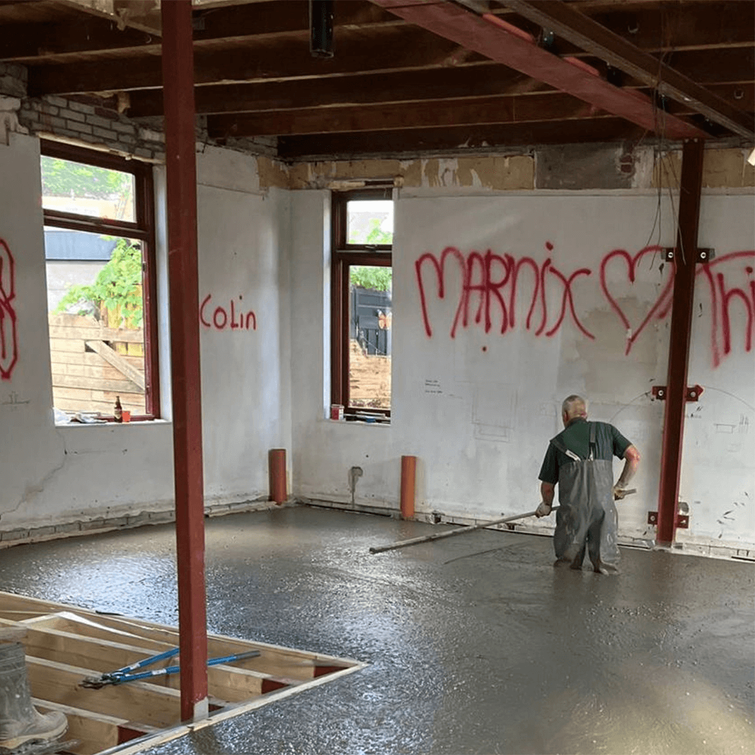 Krimpen aan de IJssel schuimbeton vloerisolatie