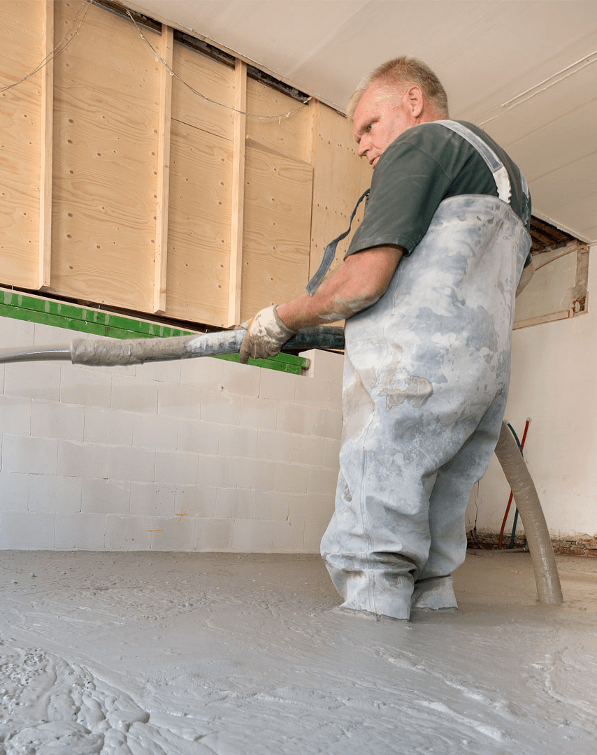 Schuimbeton in de woningbouw