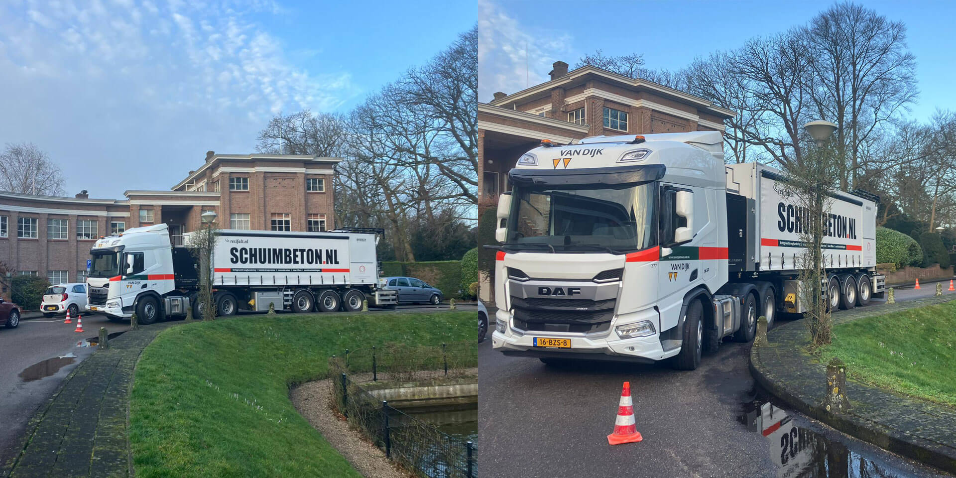 Kruipruimte saneren en isoleren met schuimbeton (fase 2) &ndash; Schouwweg Wassenaar