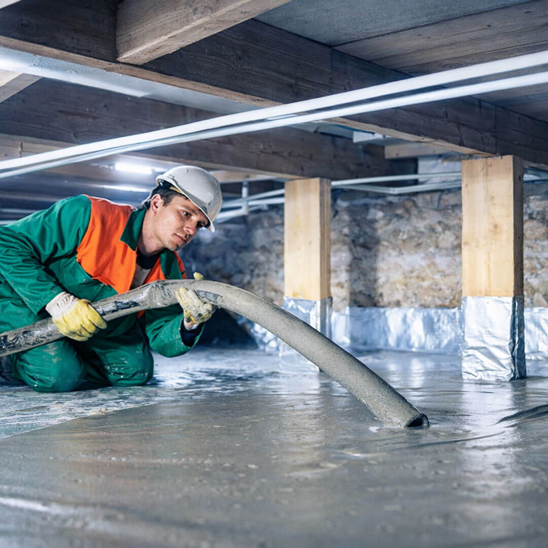 Schuimbeton als alternatief voor afgraven kruipruimte Schuimbeton als alternatief voor afgraven kruipruimte