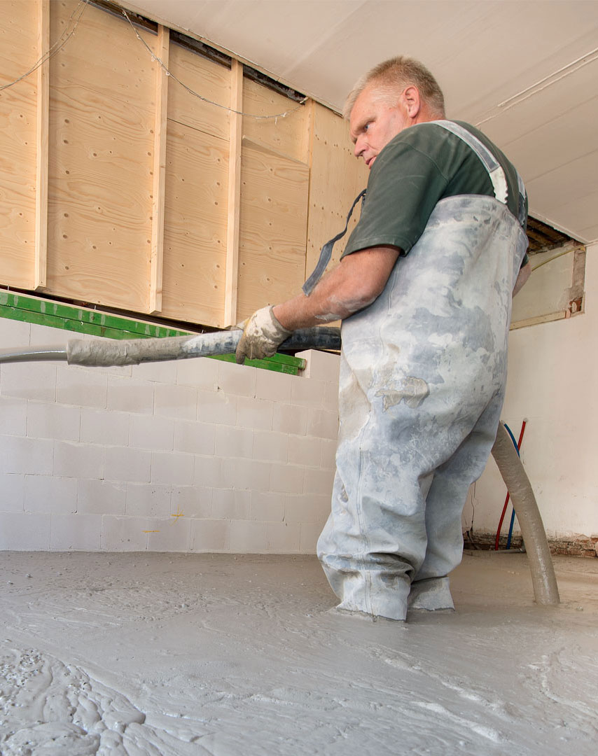 Schuimbeton in de woningbouw