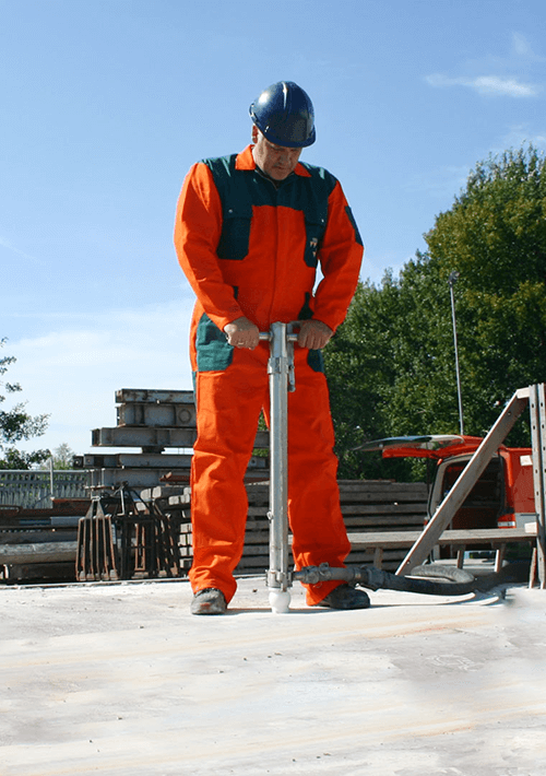 woningbouw Evenwichtsfundering schuimbeton