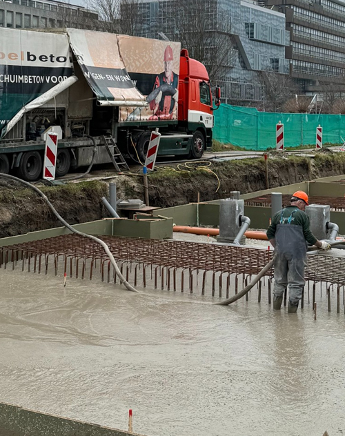 Werkwijze bij evenwichtsfundering in de infra Werkwijze bij evenwichtsfundering in de infra